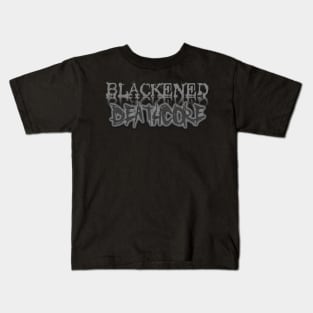 BLACKENED DEATHCORE Kids T-Shirt